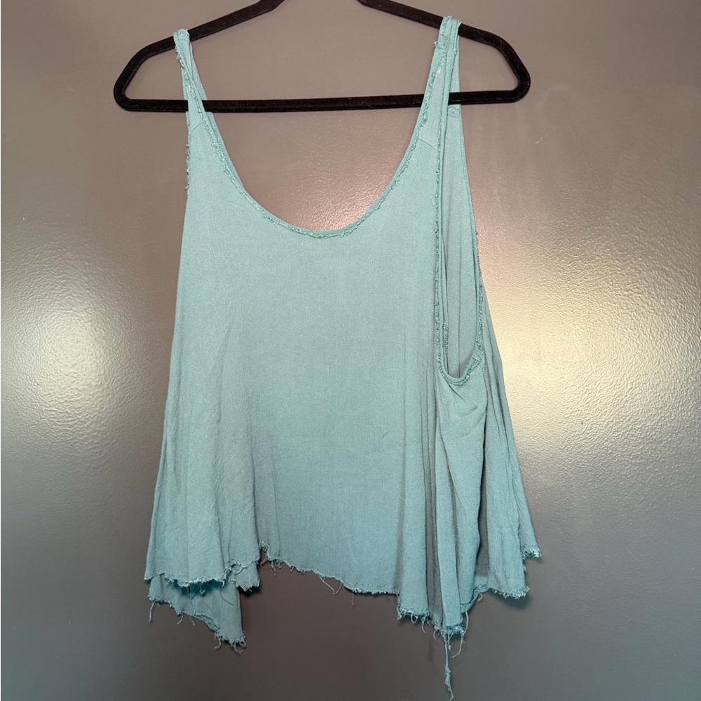 Free People Intimately Raw Hem Swing Tank